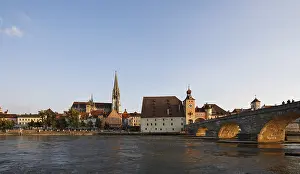 View from the north across the Danube