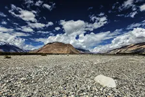 View of Nubra valley in Himalayas