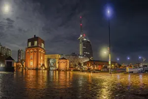 Category Historic EN Prints: View of the old bascule bridge