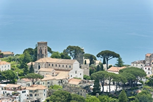 View of old town, Duomo, Cathedral of San Pantaleone