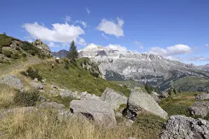 View from Padonkamm to Sella