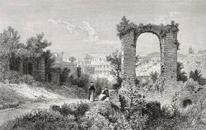 View from the Palatine Hill, Rome