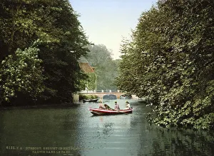 View of the park, Utrecht, Holland, c