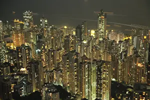 View from The Peak over Central