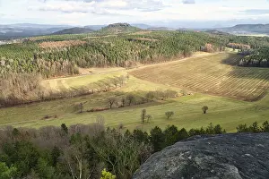 View from the Pfaffenstein. Forests