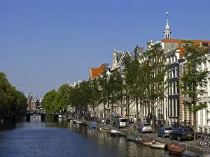 View onto a picturesque canal, Amsterdam