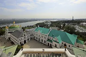 View of refectory, refectory church and Lower Lavra