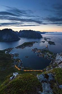 View from Reinebringen, Reinebriggen
