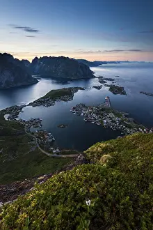 View from Reinebringen, Reinebriggen