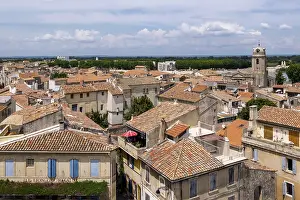 View over the roofs of Arles, Provence-Alpes-Cote d'Azur