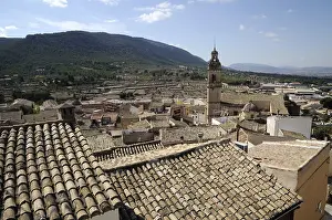 View over the rooftops of Villena