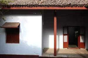 View of one of room at Sabarmati ashram at Ahmedabad