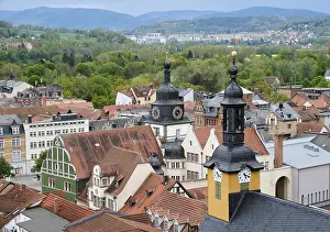 View of Rudolstadt, Thuringia, Germany
