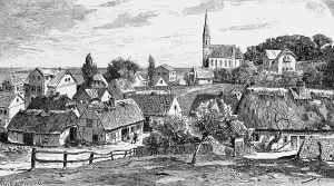 View of the rural community of Misdroy or MiEdzyzdroje
