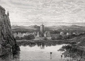 View of Saint Cuthbert's Church and the North Loch