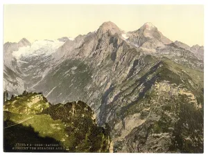 View from Schachen in Upper Bavaria