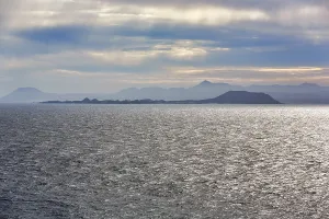 View over the sea to Fuerteventura