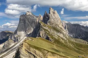 View from the Seceda to the Geisler peaks