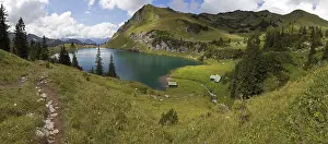 View of Seealpsee and Seekoepfel