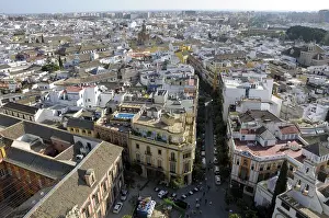 View of Seville, Andalusia, Spain, Europe