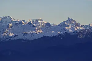 Framed Print : View of the snow-covered mountains from Horben Todi Framed Print : View of the snow-covered mountains from Horben Todi