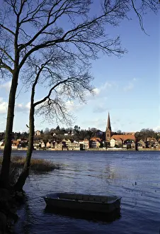 View from the south over the Elbe