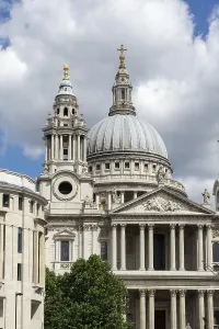 View of St Paul's Cathedral<br> View of St Paul's Cathedral