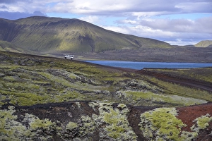 View from Stutur volcano to Froststaoavatn