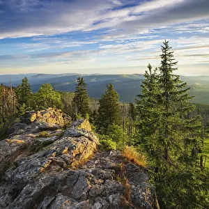 View from the summit of the GroBer Rachel