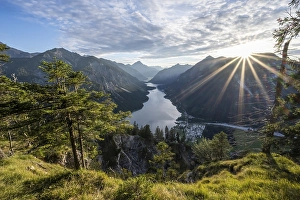 Category Mountain Landscapes Prints: View from the summit of Schoenjoechl