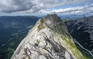 View from the summit of the Suedliche Riffelspitze