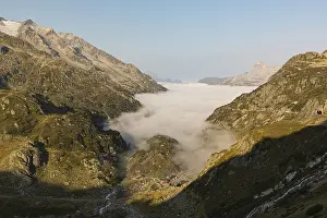 View from the Sustenpass High Alpine Road