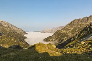 View from the Sustenpass High Alpine Road