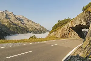 View from the Sustenpass High Alpine Road