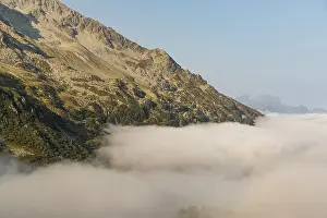 View from the Sustenpass High Alpine Road