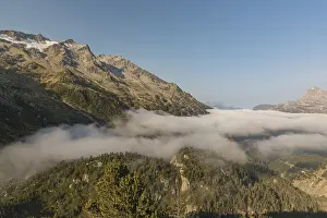 View from the Sustenpass High Alpine Road