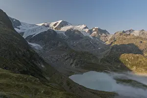 View from the Sustenpass High Alpine Road