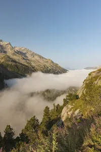 View from the Sustenpass High Alpine Road
