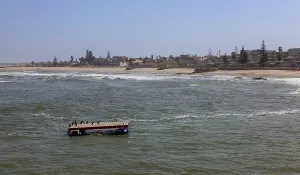 View of Swakopmund, Namibia