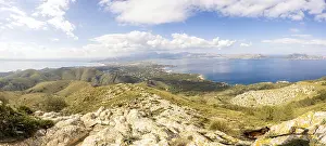 View from Talaia d'Alcudia (446m) over Alcudia