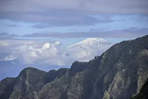 View to the Teide, El Cedro, Hermigua