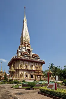 View of the temple Wat Chalong