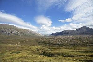 View from the tourist route Northcoast 500