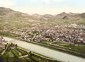 View of Trento, formerly Austria-Hungary