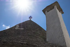 View of Trulli houses in Alberobello, Italy