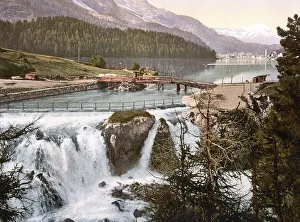 View over the upper Engadine, Upper Engadine