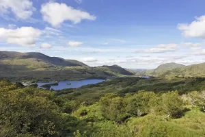 Category Mountain Landscapes Prints: View to the upper lake from the ladies view