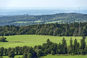 Category Mountain Landscapes Prints: View of the Upper Nidda Valley