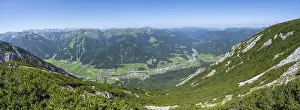 View into the valley to Achenkirch