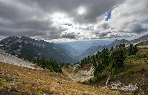 View into the valley of Butter Creek